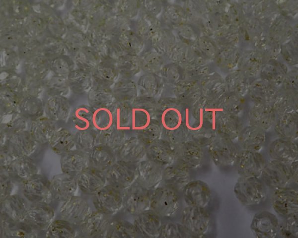 画像3: デッドストック/日本/プラスチック/ゴールドラメ/5mm(約45個) (3)