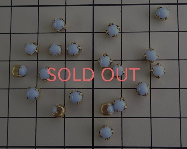 画像2: ヴィンテージ/プリセットパーツ/ベビーブルー(4個) (2)