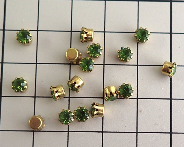 画像2: ヴィンテージ/プリセットパーツ/オリバイン(5個) (2)