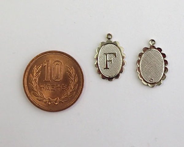 画像2: ヴィンテージ/USA/メタルチャーム/シルバー/F(1個) (2)