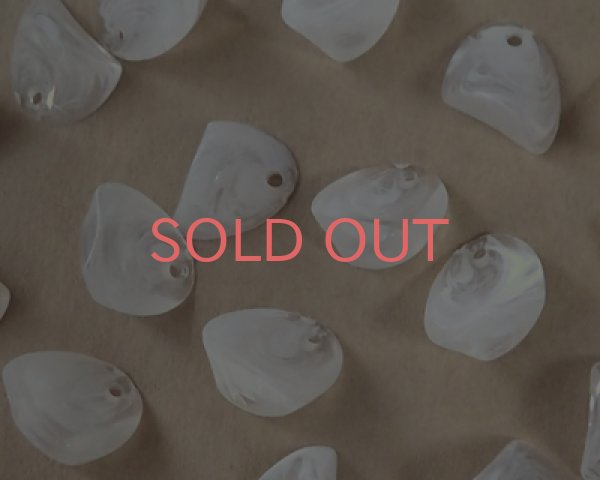 画像1: ヴィンテージ/プラスチック/アイスバーグ/ホワイト(2個) (1)