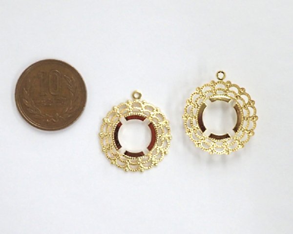 画像3: 爪付きレースセッティング/14mmラウンド用(1個) (3)