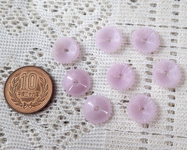 画像3: ヴィンテージ/ドイツ/プラスチック/フラワーf5/ライラック(2個) (3)