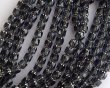 画像1: チェコガラスビーズ/アンティークスタイルオクタゴナル/ダブルフェイス/モンタナ×シルバー/6mm（10個） (1)