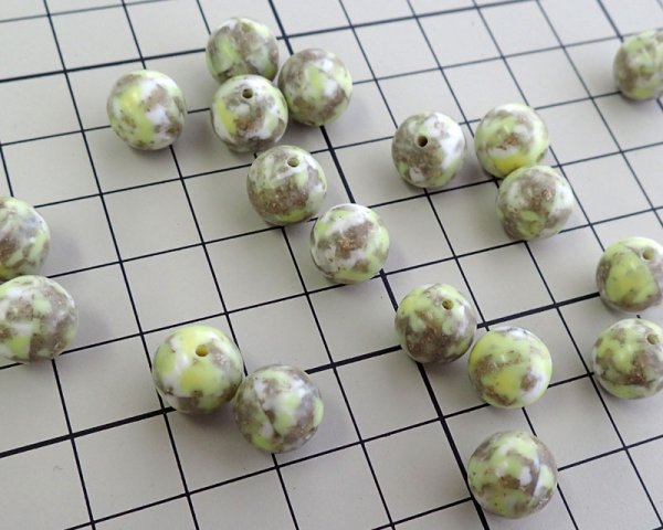 画像2: ヴィンテージ/日本/プラスチック/イエローマトリックス(2個) (2)