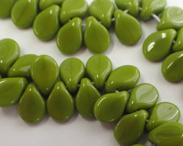 画像3: チェコガラスビーズ/ミニドロップ/コーンフラワーブルー(10個) (3)