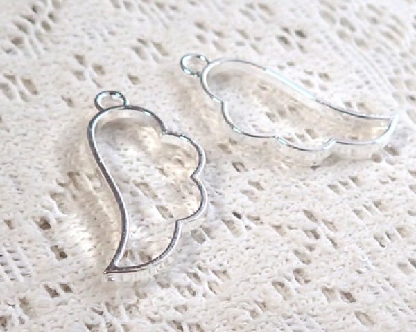 レジン用カラワク 天使の羽 シルバー 2個 Online Shop Cat A Lyst レジン用カラワク 天使の羽 シルバー 2個 Online Shop Cat A Lyst