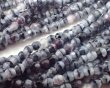 画像1: チェコガラスビーズ/ファイアポリッシュラウンド/アメシスト×ブラック×グレイミックス/3mm(20個) (1)