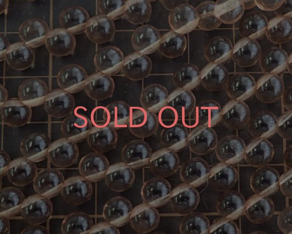 画像2: チェコガラスビーズ/ラウンドドロップ/約6mm/ウォームトープ(10個) (2)