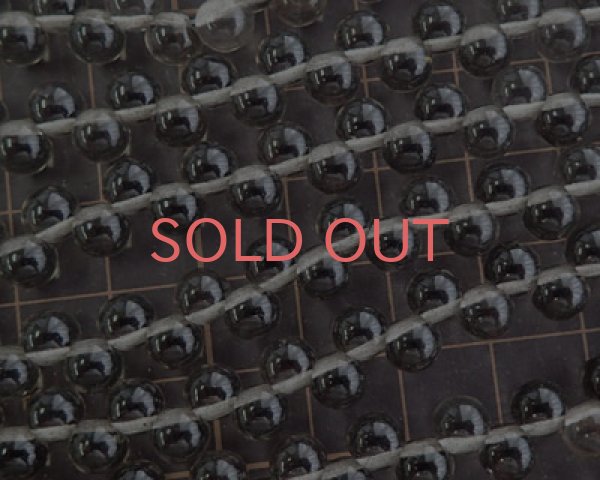 画像2: チェコガラスビーズ/ラウンドドロップ/約6mm/シャークスキン(10個) (2)