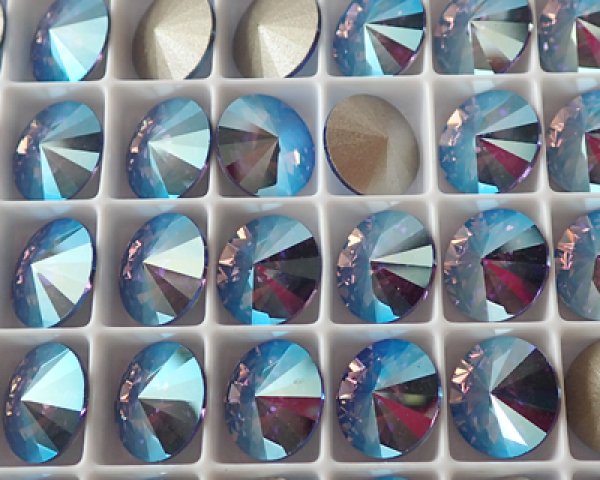 画像3: デッドストック/スワロフスキー/#1122/タンザナイトシマー/47ss(1個) (3)