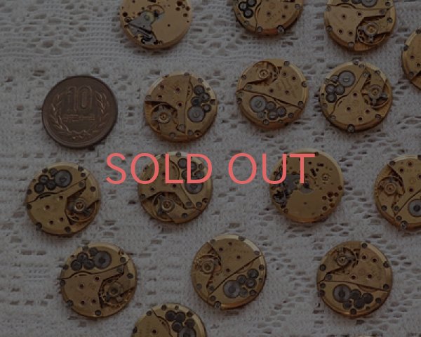 画像2: デッドストック/USSR/ムーブメント/約22mm(1個) (2)