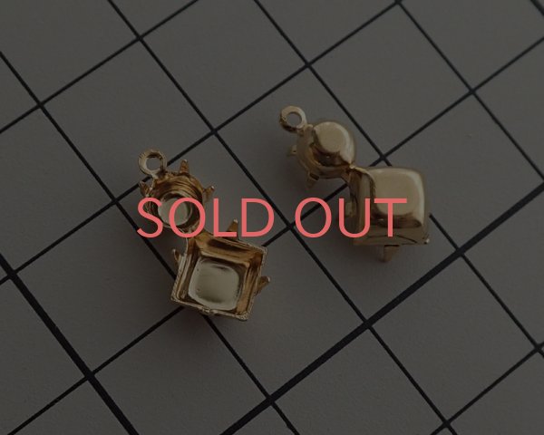 画像2: ブラス/マルチセッティング016/1リング/ゴールドメッキ/16mm(1個) (2)