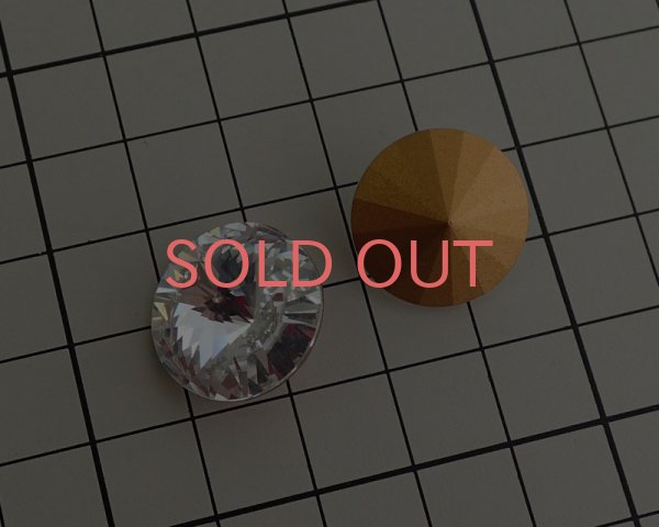 画像3: ヴィンテージ/スワロフスキー//#1122/クリスタル/18mm(1個) (3)