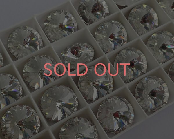 画像2: ヴィンテージ/スワロフスキー//#1122/クリスタル/18mm(1個) (2)