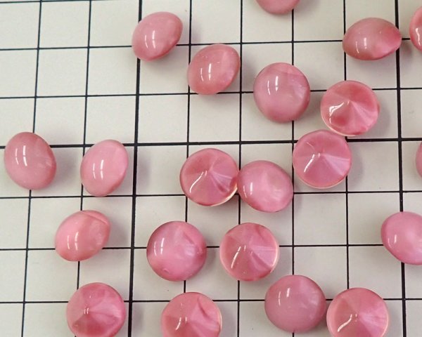 画像2: ヴィンテージ/ドイツ/ガラス/ローズムーン/48ss(1個) (2)