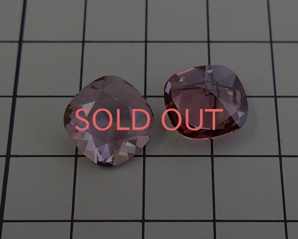 画像2: オーストリア製クリスタルガラス/#4470/アンティークピンク/12mm(1個) (2)