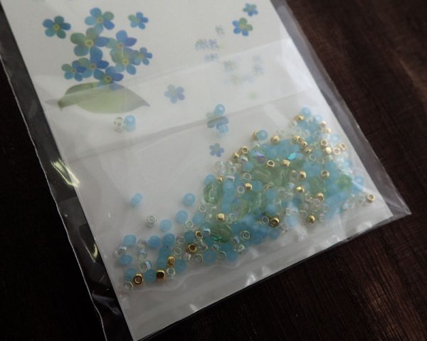 画像2: トーホー/ビーズのアトリエ/水辺の勿忘草 (2)