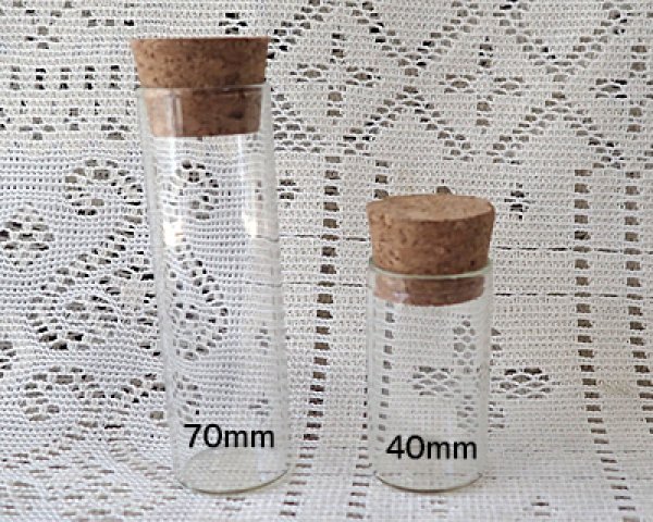 画像3: コルク瓶/70×22mm(1個) (3)