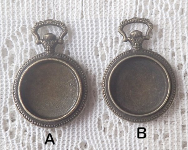 画像4: ちび懐中時計A/金古美(1個) (4)