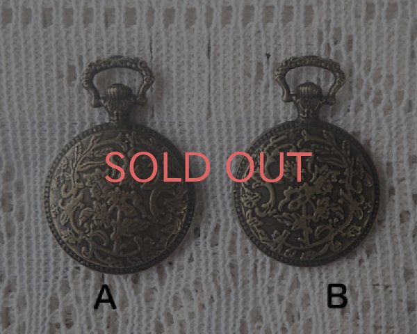 画像3: ちび懐中時計B/金古美(1個) (3)