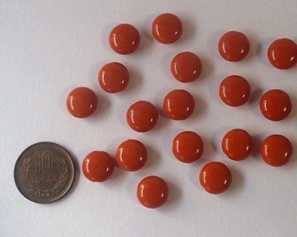 画像2: ヴィンテージ/プラスチック/テラコッタコイン(2個) (2)