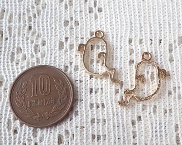 画像2: レジン用カラワク/ゴースト/ライトローズゴールド(2個) (2)