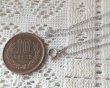 画像1: 極細キヘイチェーン/本ロジウムメッキ/全長約40cm (1)