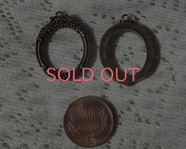 画像2: レジン用空枠/フラワーフレーム(1個) (2)