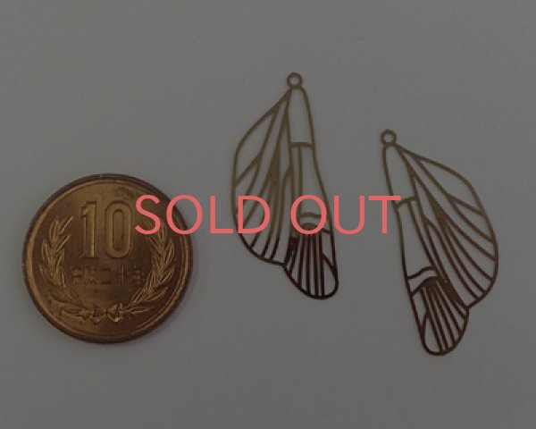 画像2: メタルチャーム/インセクトウィング/A(2枚) (2)