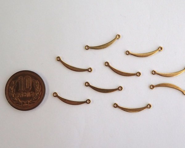 画像2: メッキなし真鍮コネクターB(1個) (2)