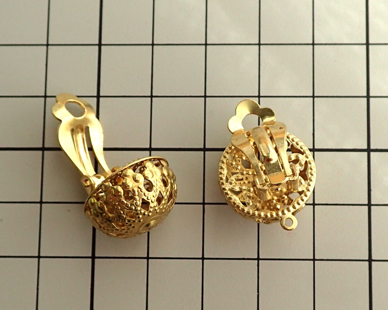 No294 US vintage earring Monet  デットストック